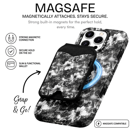Midnight Bloom Phone Wallet