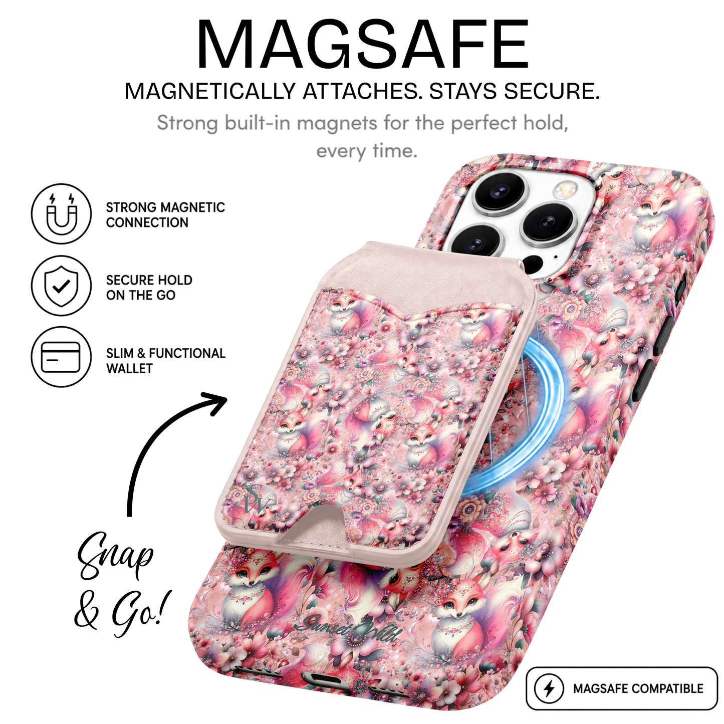 Miss Foxy Phone Wallet