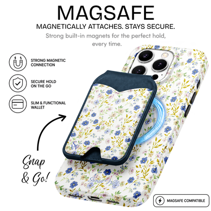Morning Blue Phone Wallet