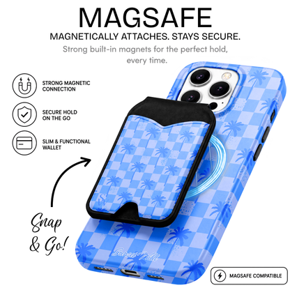 Paradise Palms (blue) Phone Wallet