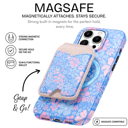 Pastel Petals Phone Wallet