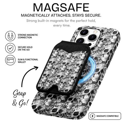 Phantom Florals Phone Wallet