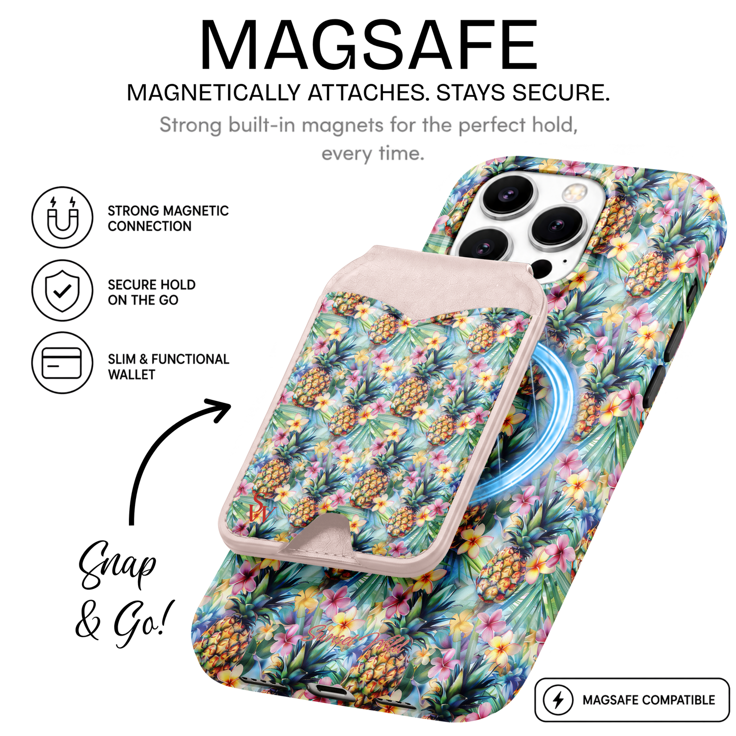 Pineapple Paradise Phone Wallet