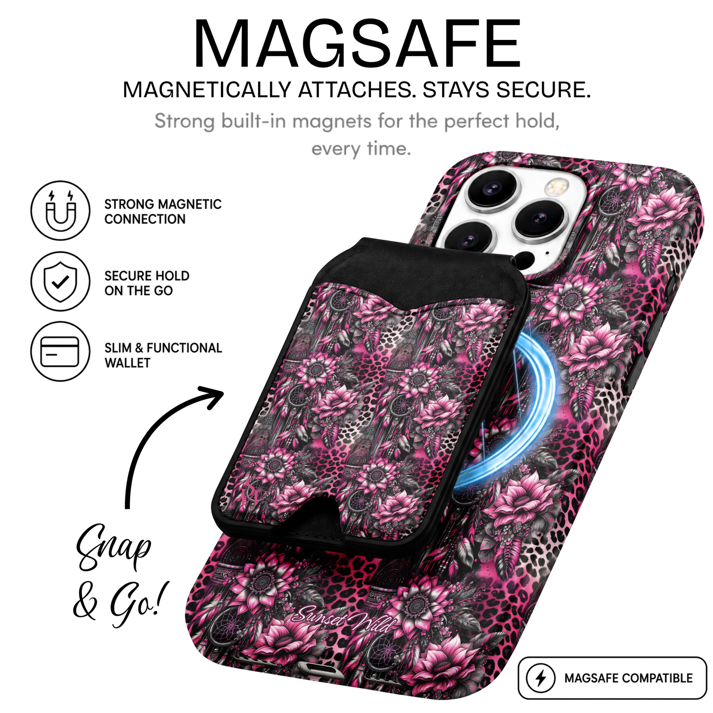 Pink Dreams Phone Wallet
