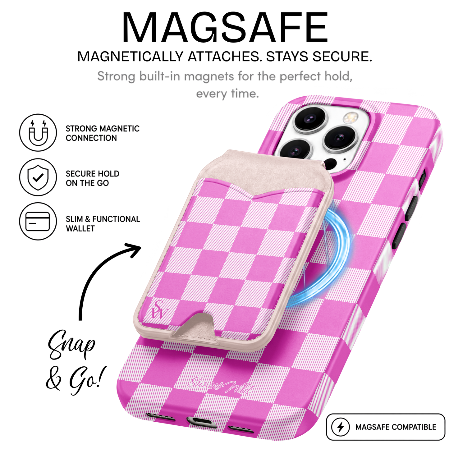 Pink Envy Phone Wallet