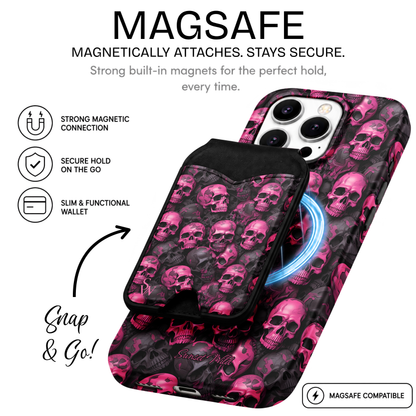 Pink Rebellion Phone Wallet