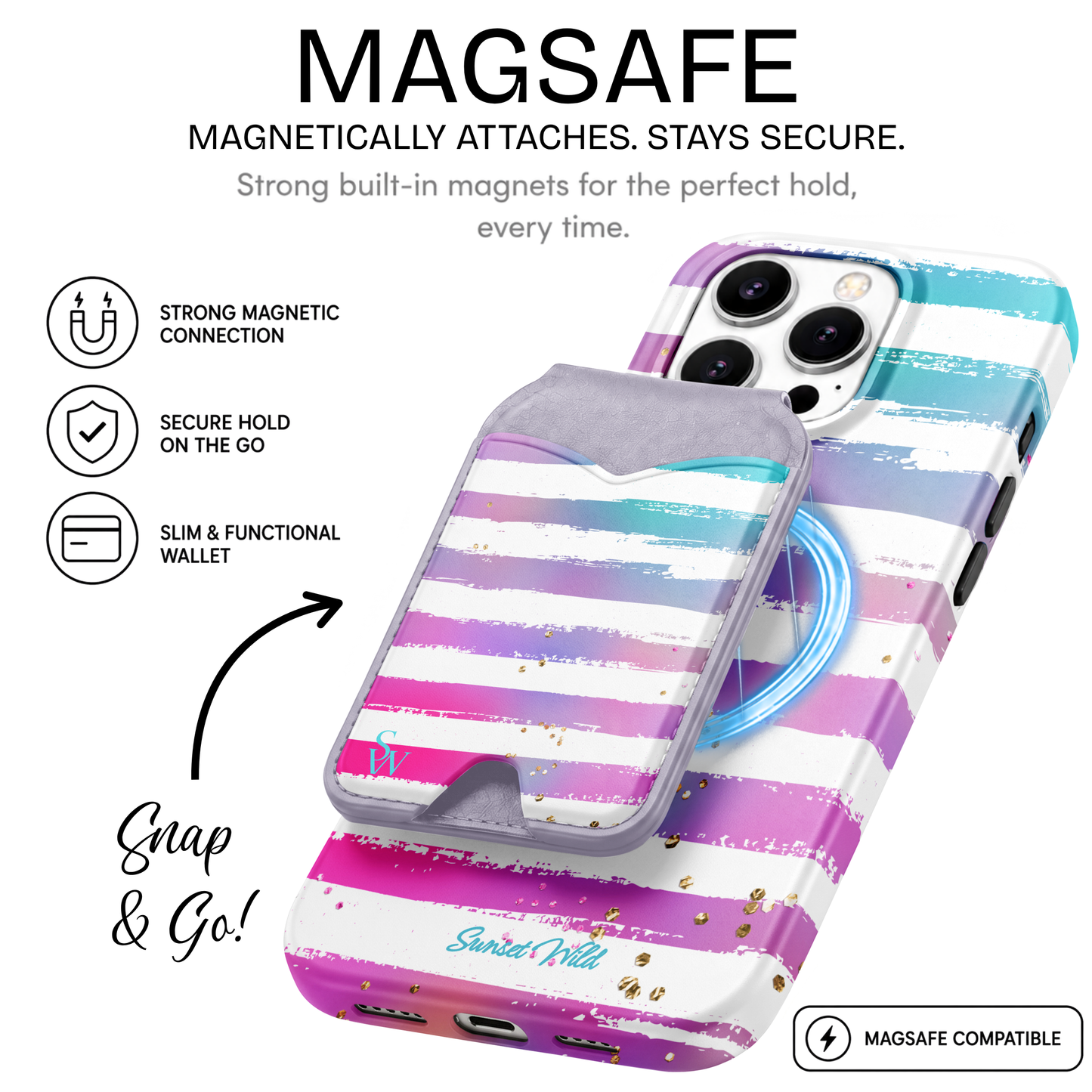 Polished Pastels Phone Wallet