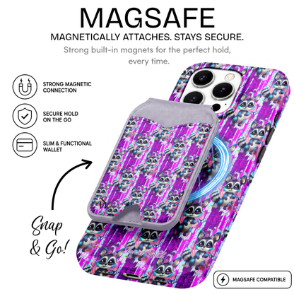 Raccoon Razzle Phone Wallet