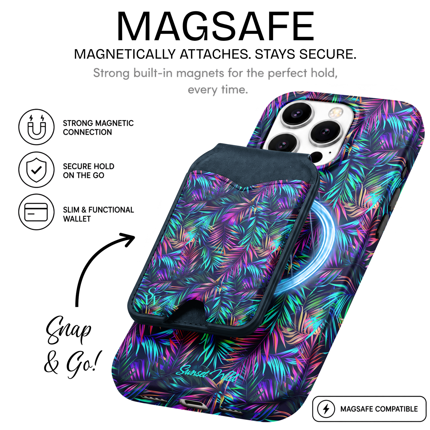 Radiant Rainforest Phone Wallet