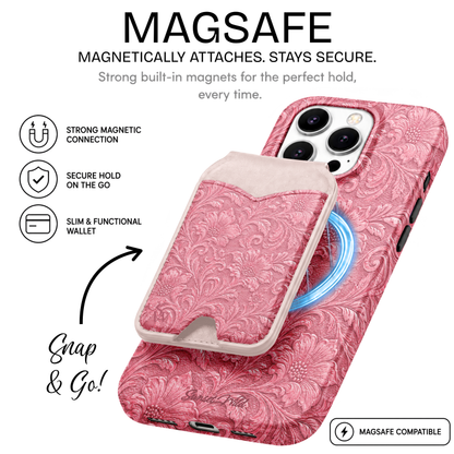 Rose & Rawhide Phone Wallet