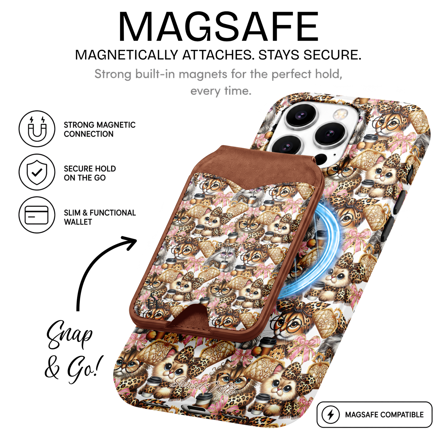 Sassy Cats Phone Wallet