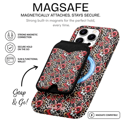 Scarlet Safari Phone Wallet
