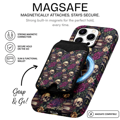 Skulls & Scripts Phone Wallet