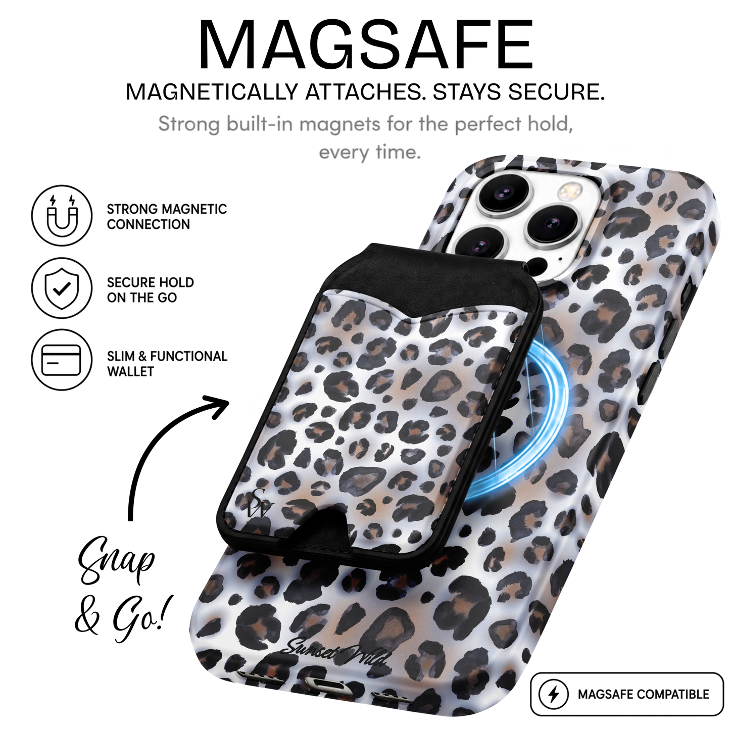 Smokey Safari Phone Wallet