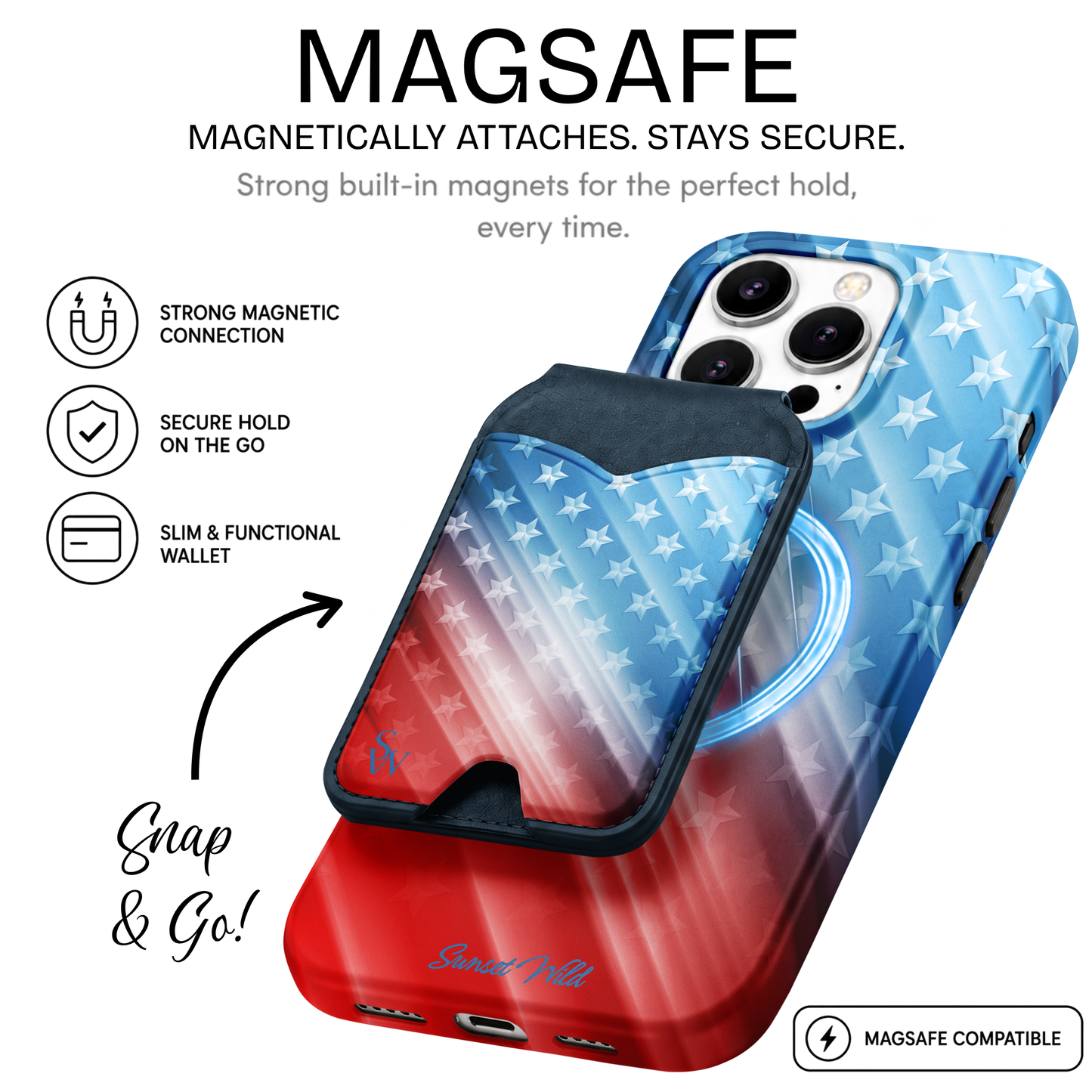 Stars & Glory Phone Wallet