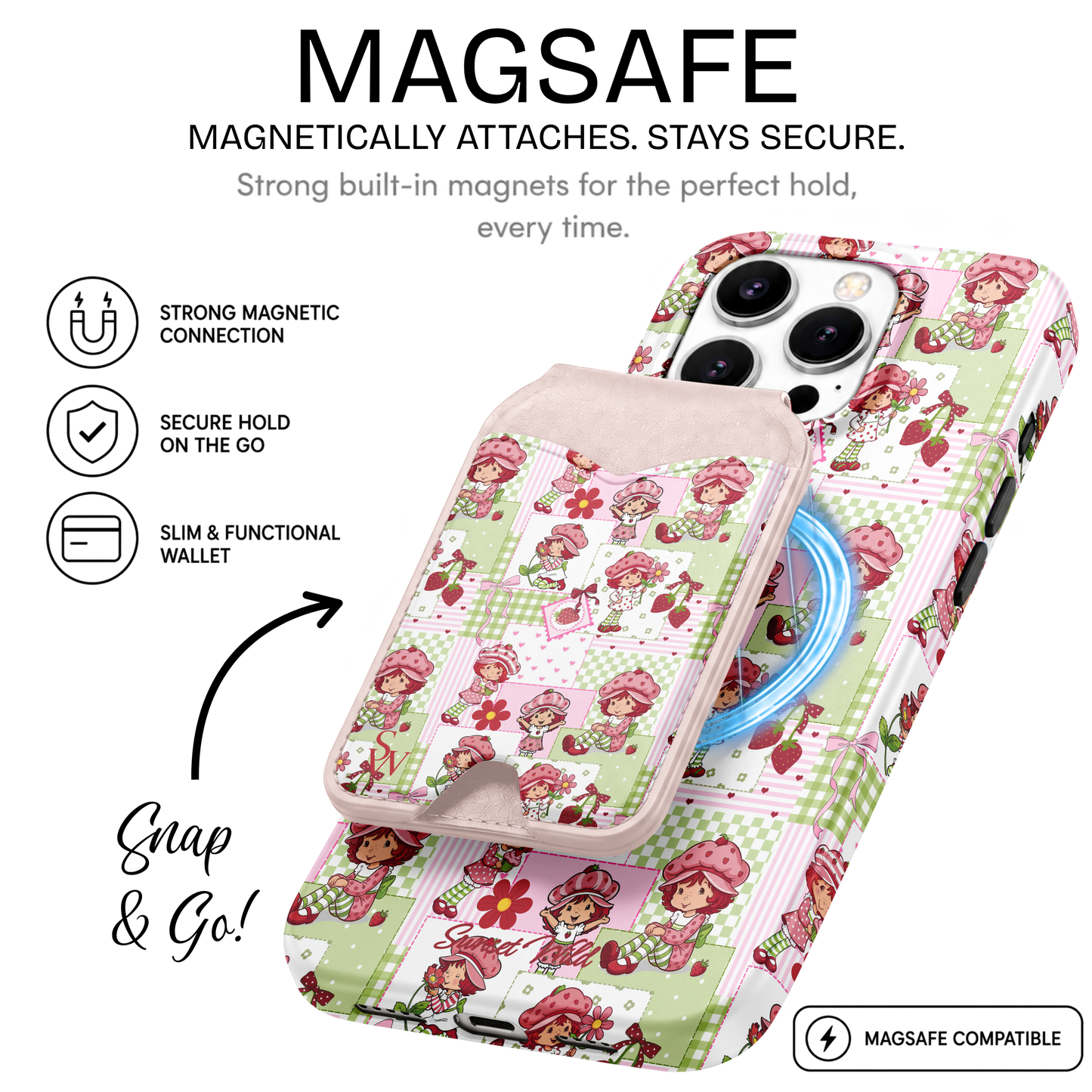 Strawberry Lane Phone Wallet