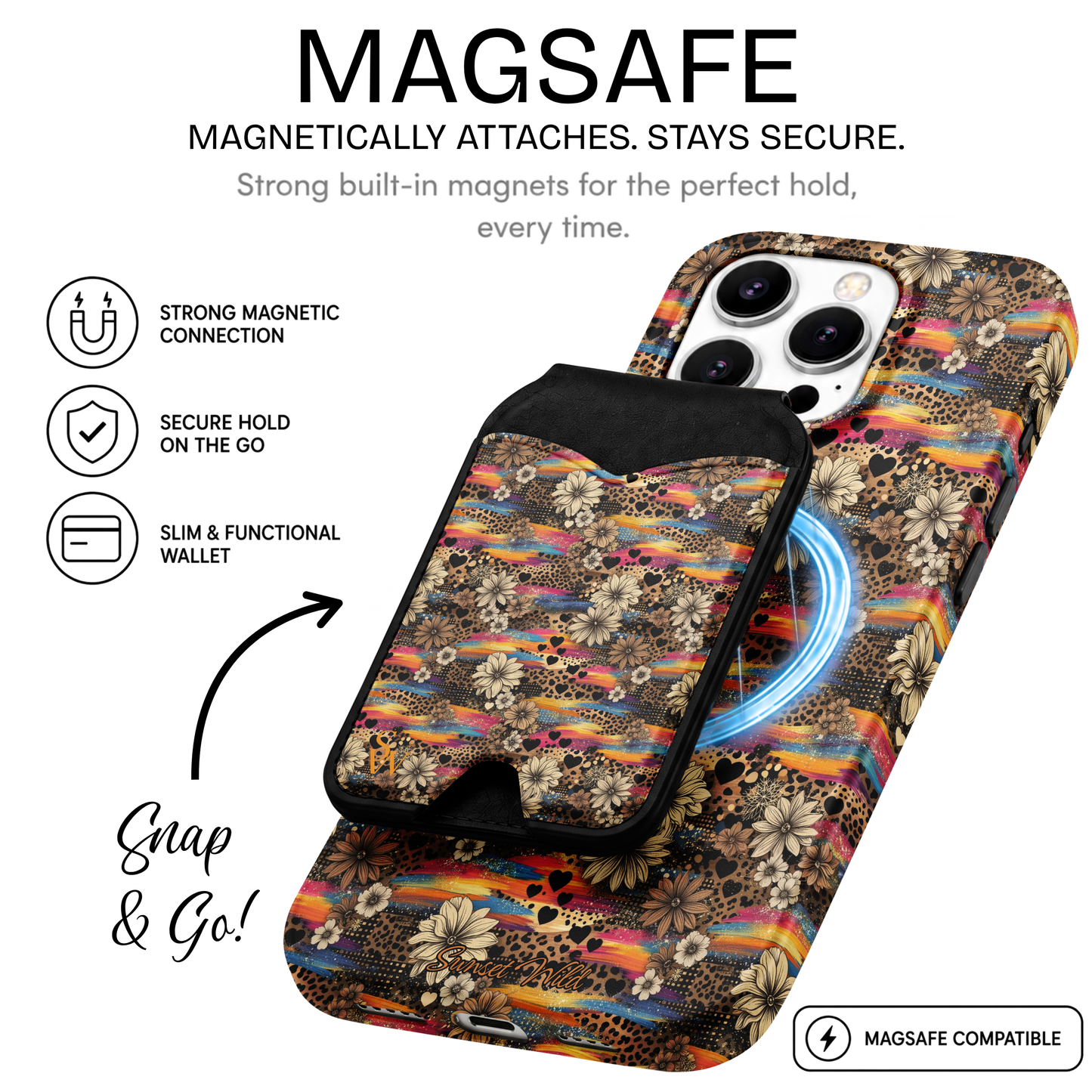 Untamed Beauty MagSafe Wallet