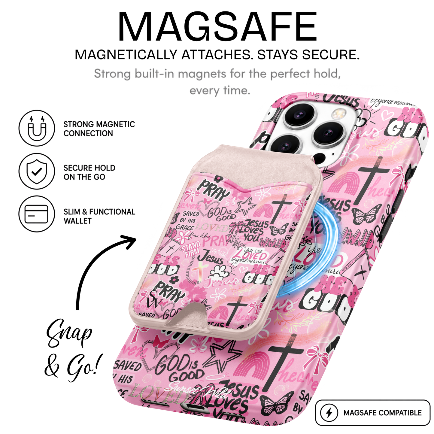 You Are Loved MagSafe Wallet