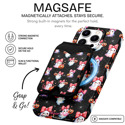 Boo in Bows MagSafe Wallet