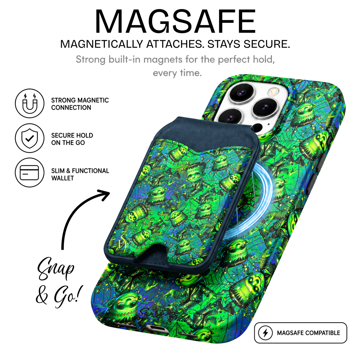 Frankie Frenzy MagSafe Wallet