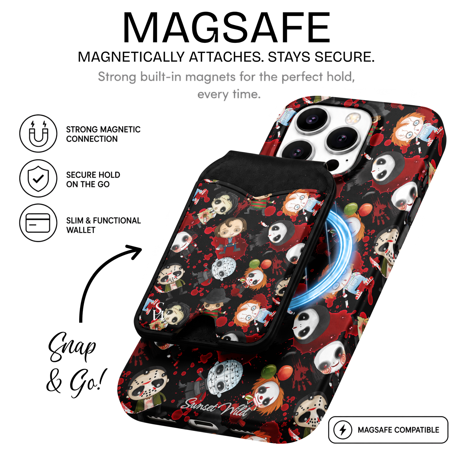 Terror Tots MagSafe Wallet