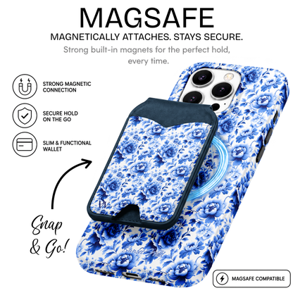 Blue Blossom Phone Wallet