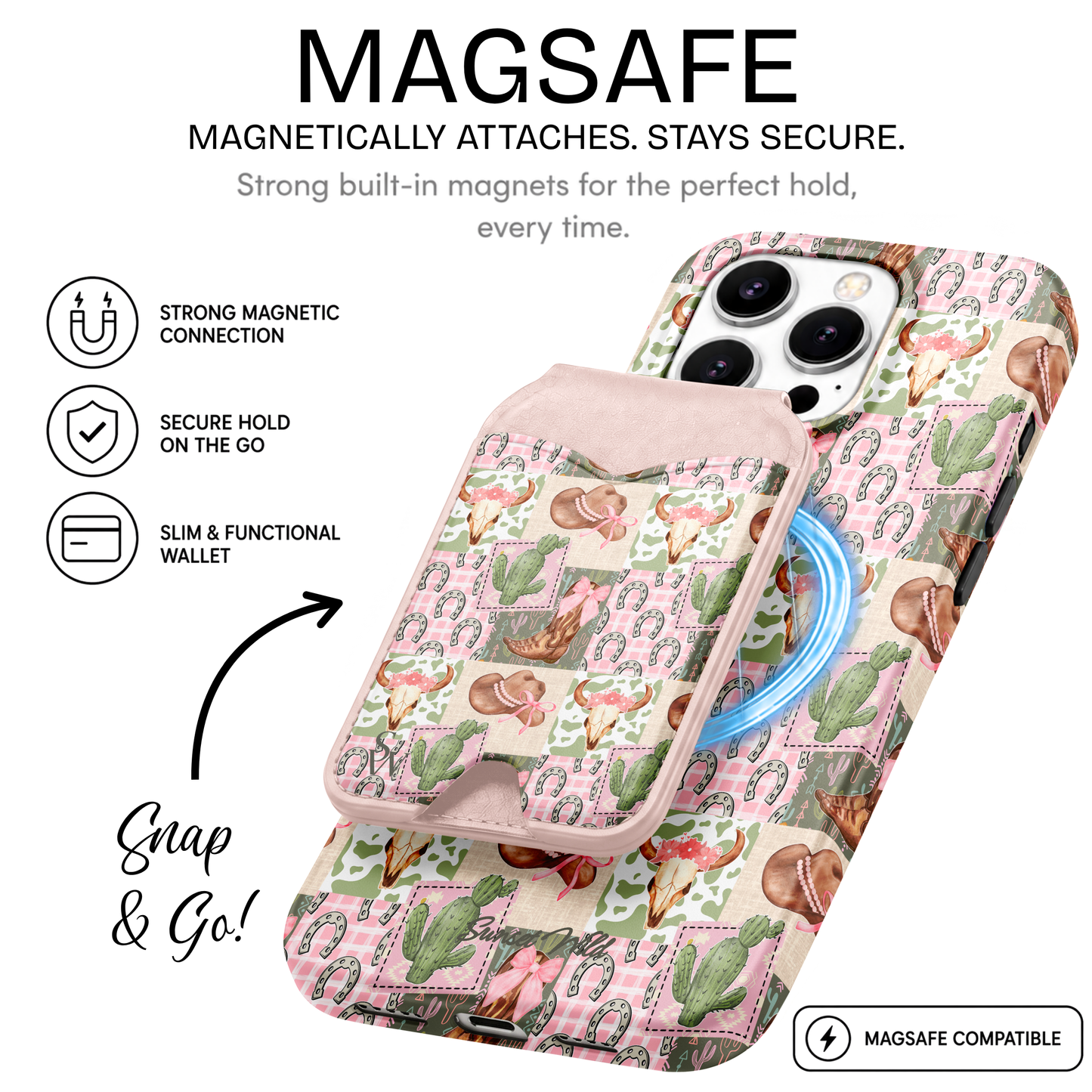 Blush Ranch Phone Wallet