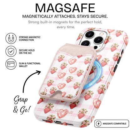 Bows & Berries Phone Wallet