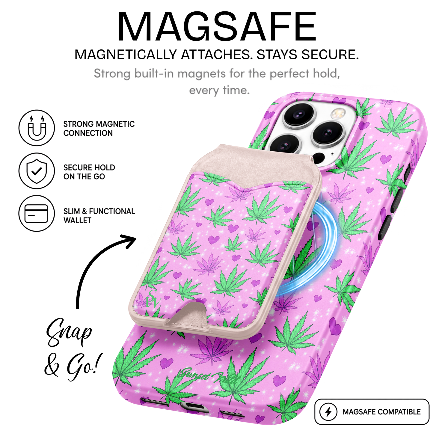 Cannababe Phone Wallet
