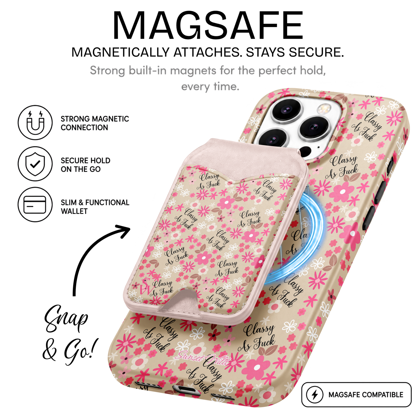 Classy as Fuck Phone Wallet
