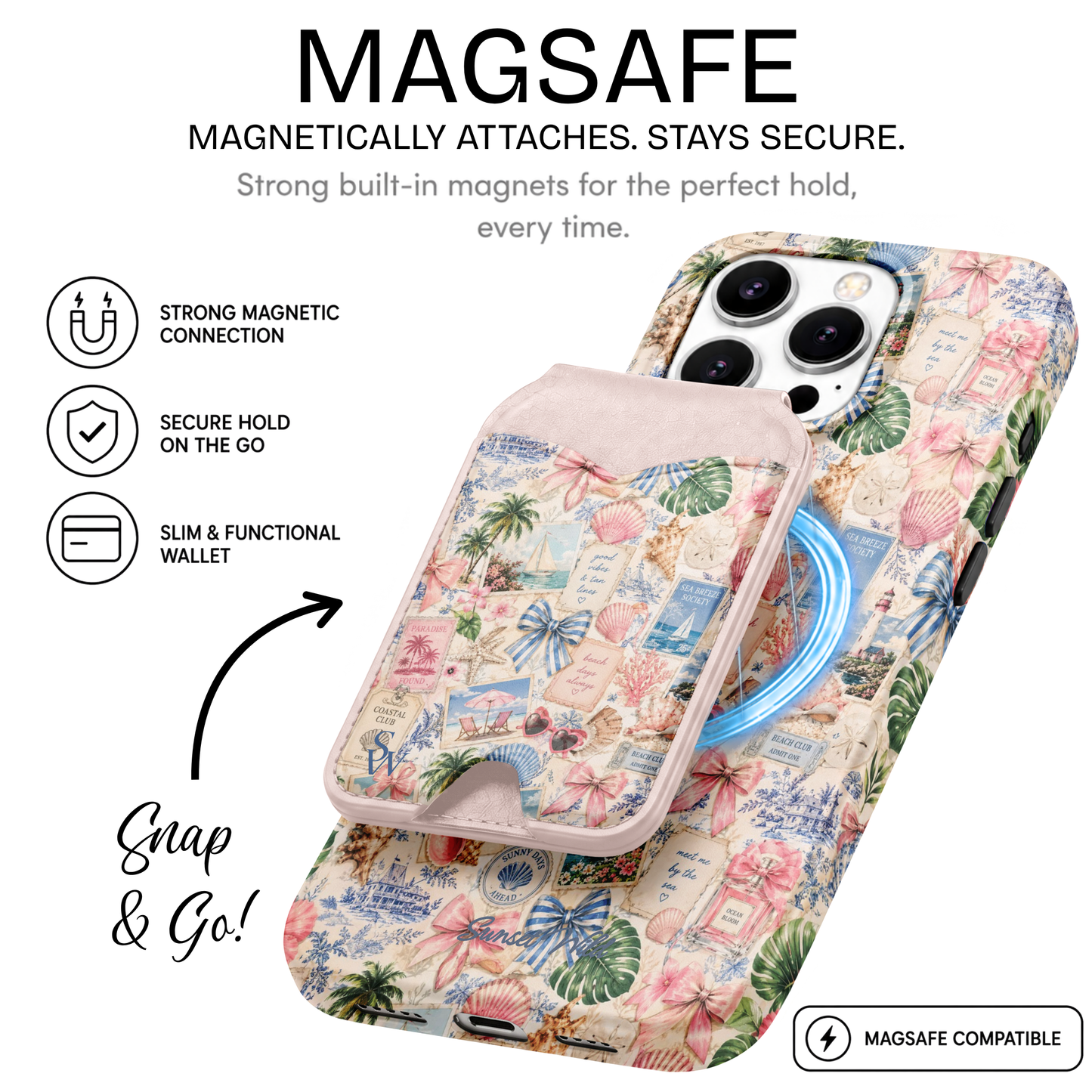 Coastal Club Phone Wallet