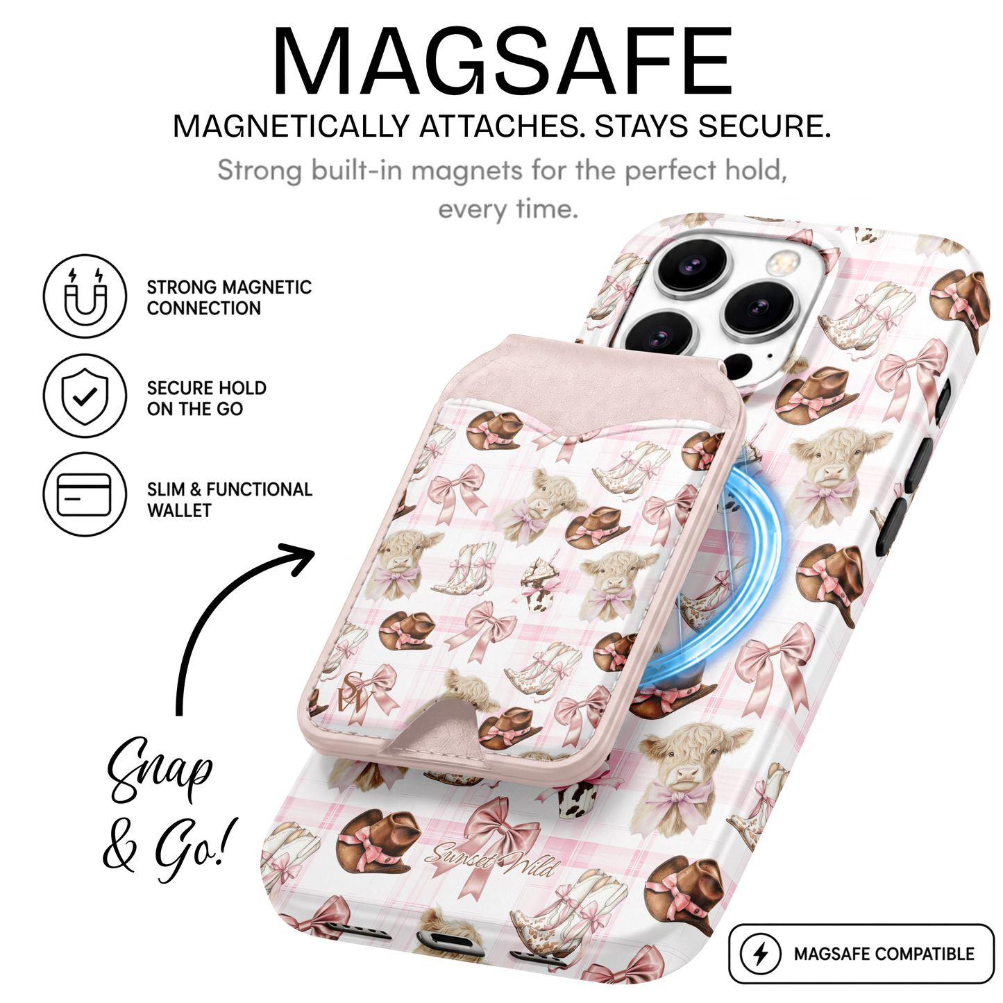 Coquette Cowgirl Phone Wallet