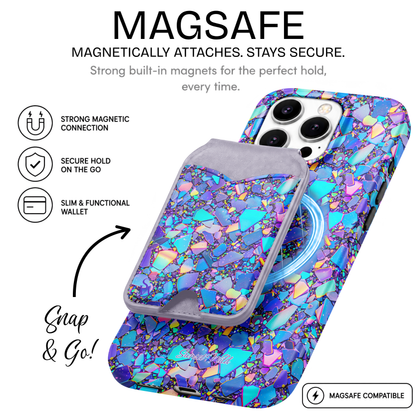 Cosmic Crystals Phone Wallet