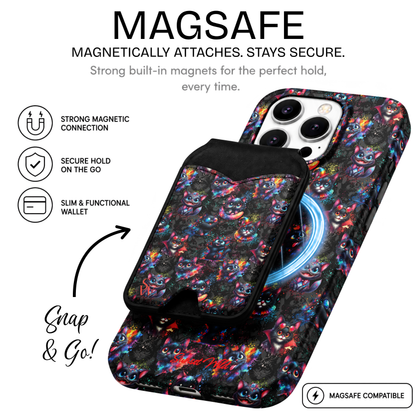 Cosmic Whiskers Phone Wallet