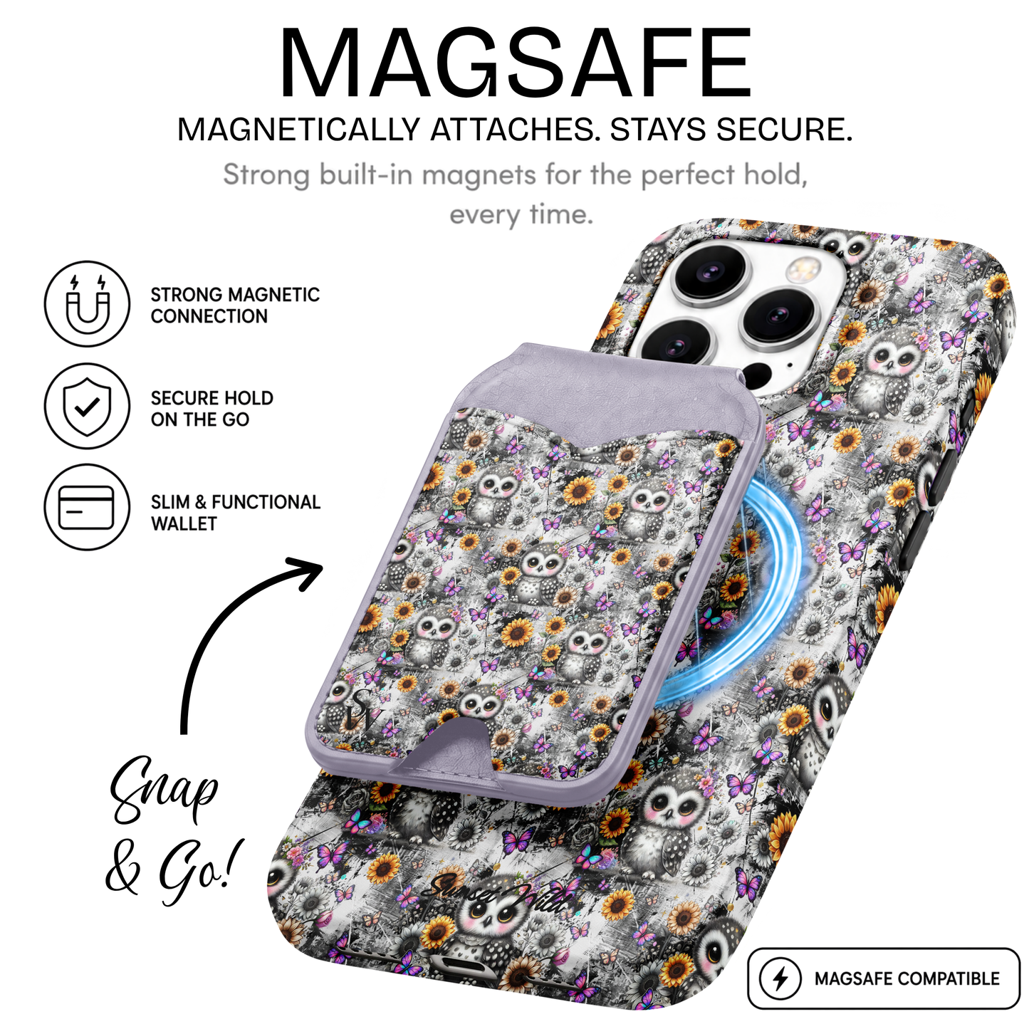 Cutie Hootie Phone Wallet