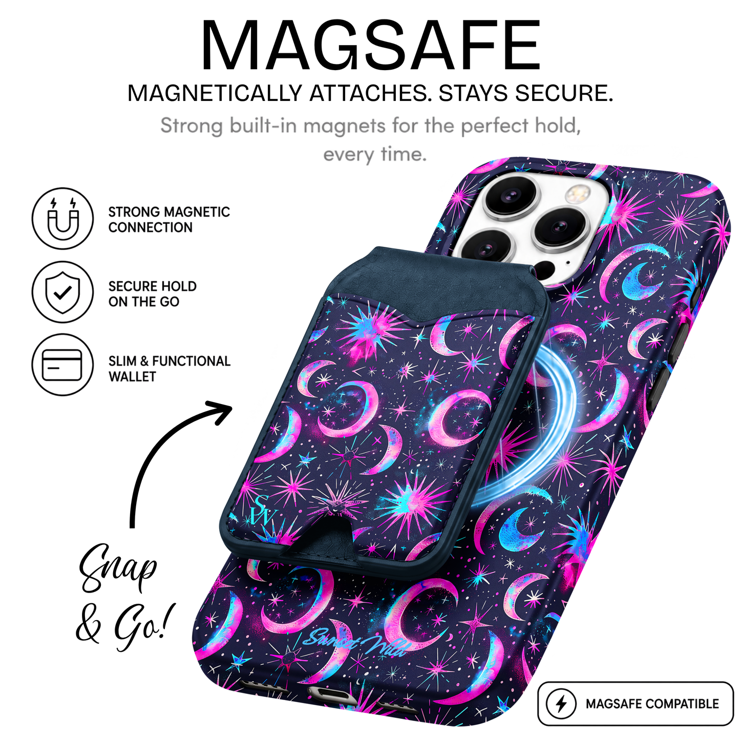 Electric Eclipse Phone Wallet