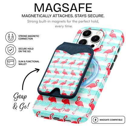 Flamingo Craze Phone Wallet