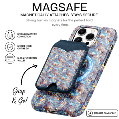 Frozen Flame Phone Wallet