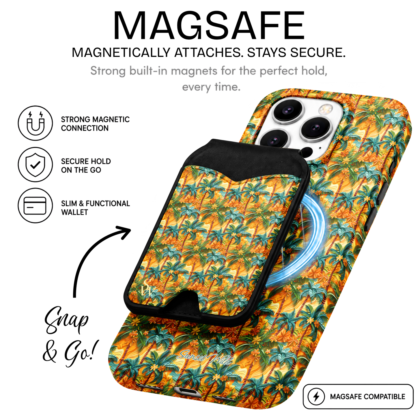 Golden Coast Phone Wallet