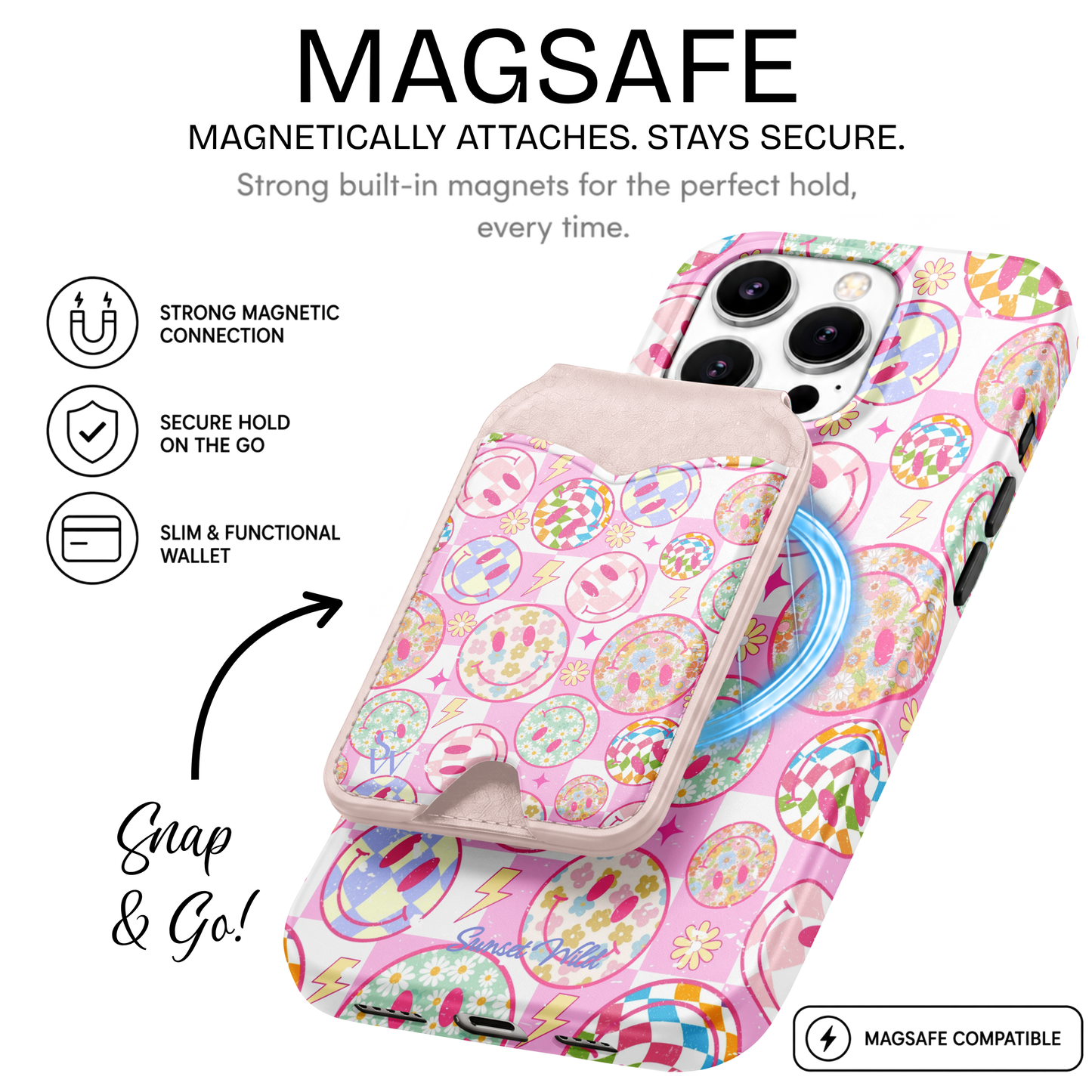 Groovy Mood Phone Wallet