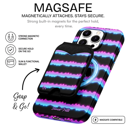 Black Fusion Phone Wallet