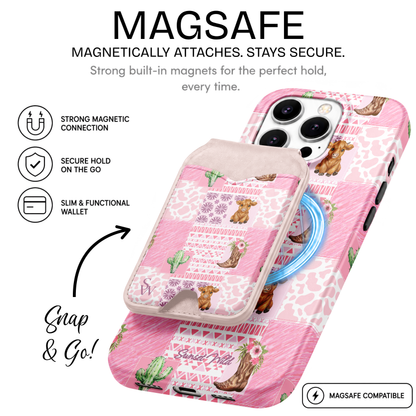 Highland Blush Phone Wallet