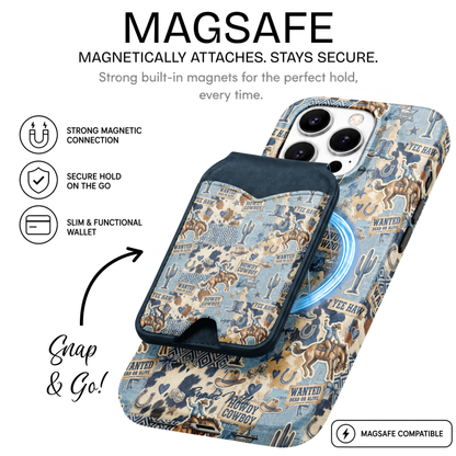 Howdy Cowboy Phone Wallet