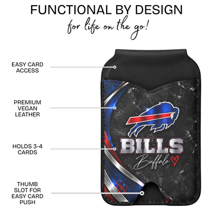 Bills Marble MagSafe Wallet