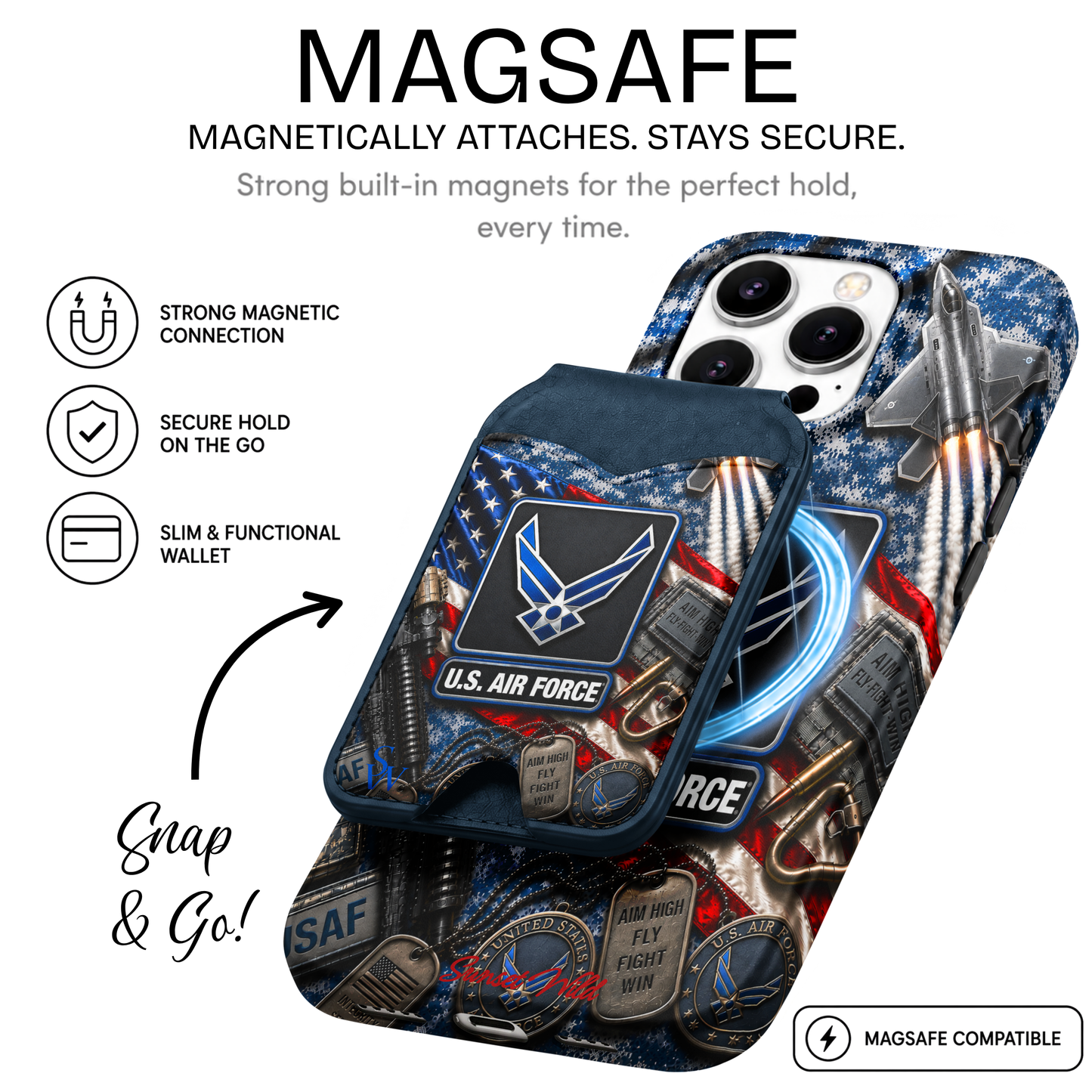 Air Force Phone Wallet