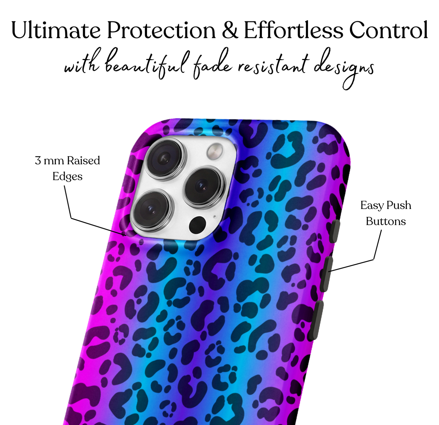 Electric Leopard Phone Case