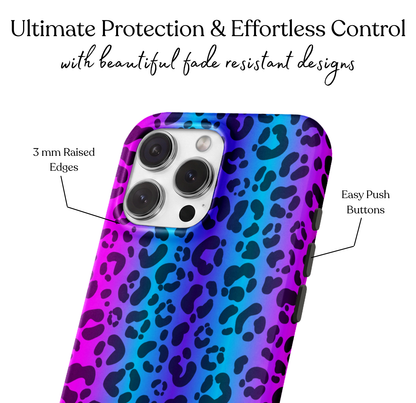 Electric Leopard Phone Case