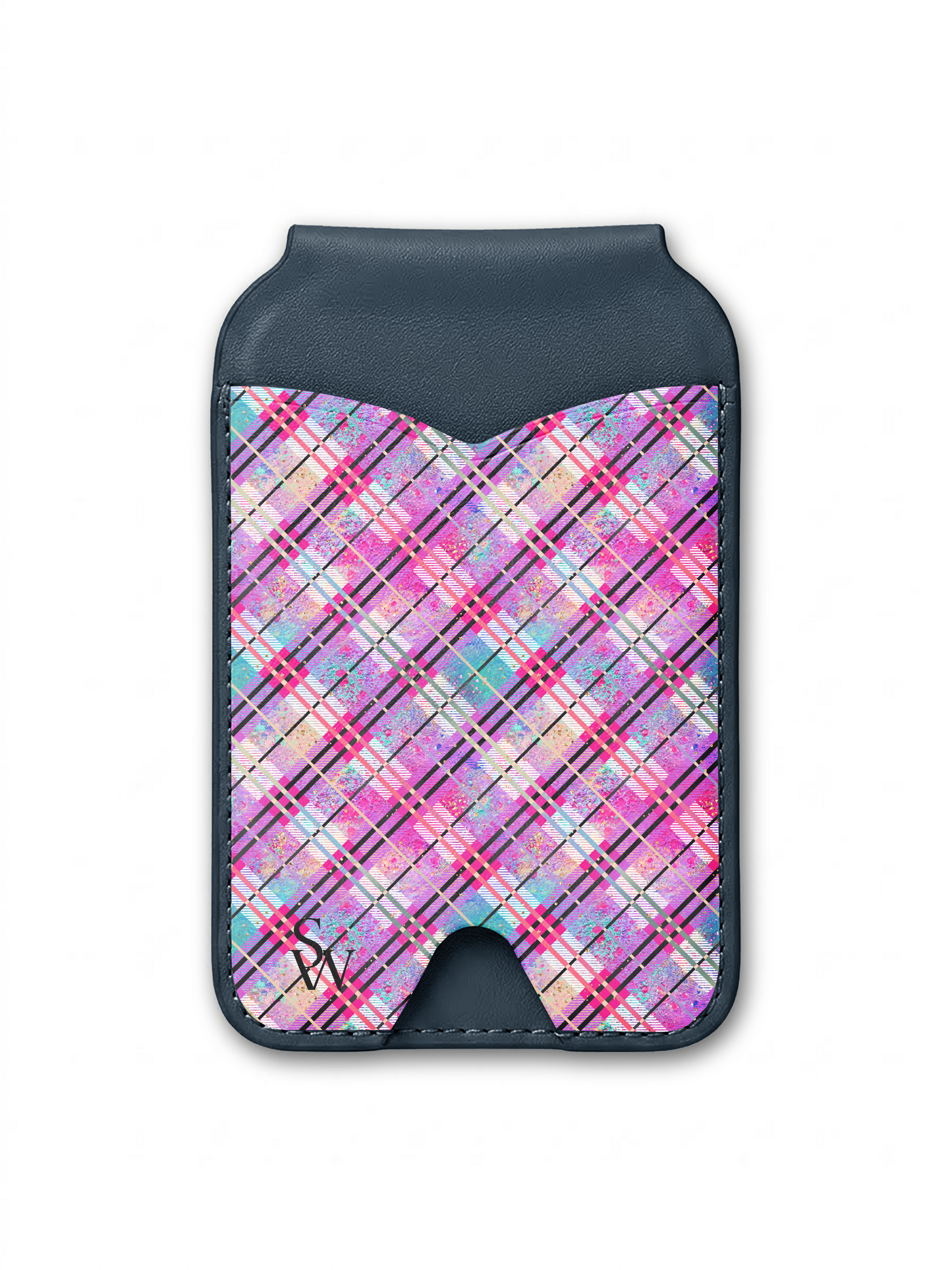 Preppy Plaid Phone Wallet