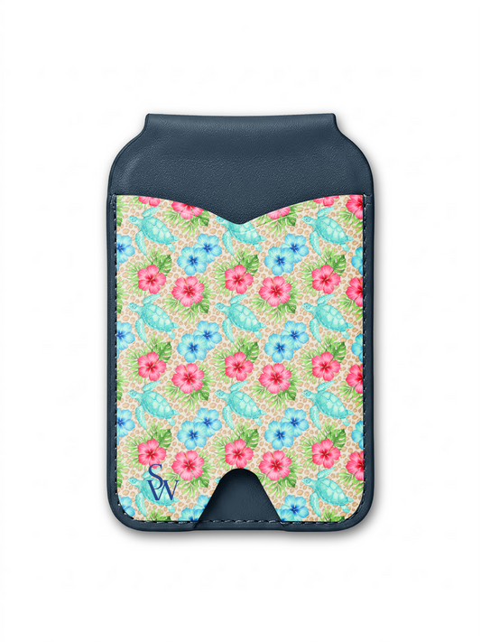 Turtle Tropics MagSafe Wallet