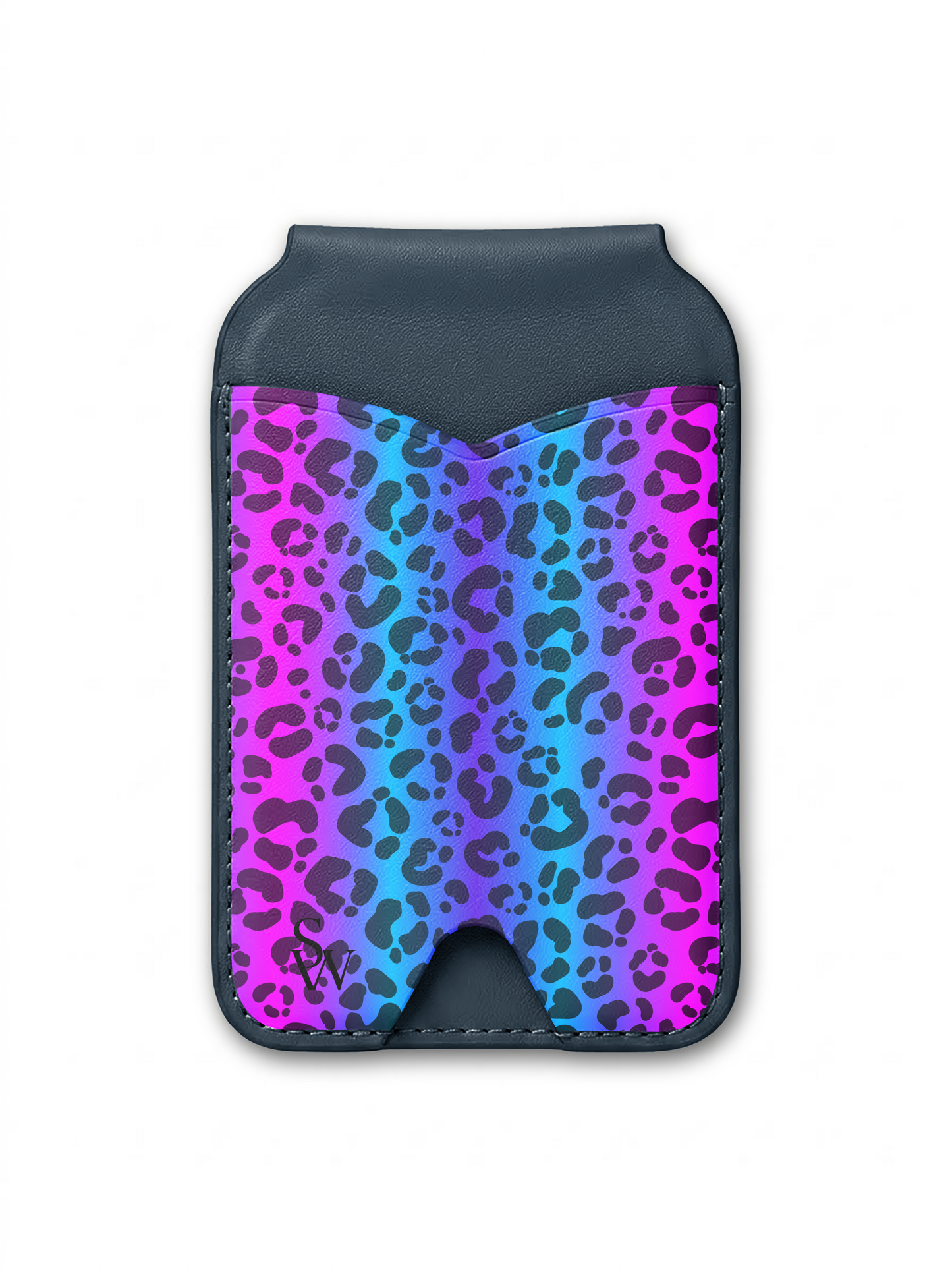 Electric Leopard Phone Wallet